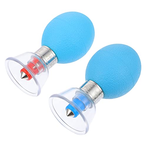 FRCOLOR 2Pcs Cupping Apparaat Vacuüm Cupping Apparatuur Cupping Siliconen Vacuüm Cupping Tool Eenhoorn Brillenkoker Cupping Machine Chinese Massage Cups Fire Vacuüm Cupping Cups Body