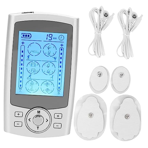 Healifty 1 Set Fysiotherapie Elektrische Spierstimulator Elektroden Spierstimulator Stimulator Voor Massageapparaat Spierstimulator Stimulator Machines Buikspieren Draagbaar Simulator