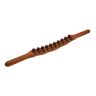KAKAKE Massage Roller Stick, 20 Bead Full Body Universal Scraping Stick Verkoold hout voor haastige pezen