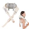 foreverLily Hals- en schoudermassager, shiatsu nek- en schoudermassageapparaat met warmte, twee massagemodi, diepe stof, 5D kneading neading neading neading neckback massageapparaat voor nekpijn,