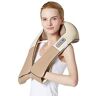 rdgfbnhgnjdvfcvgvbb Shiatsu Back Shoulder Massager with Heat 12V Electric Neck Massager with Dual Pivoting Massage Heads and 3 Adjustable Intensity Relieve Muscle Pain