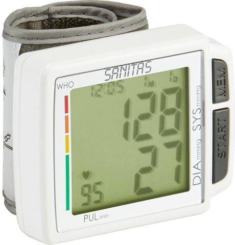 Sanitas Bloeddrukmeter, Sanitas, 'SBC 41'  - 19.99 - wit