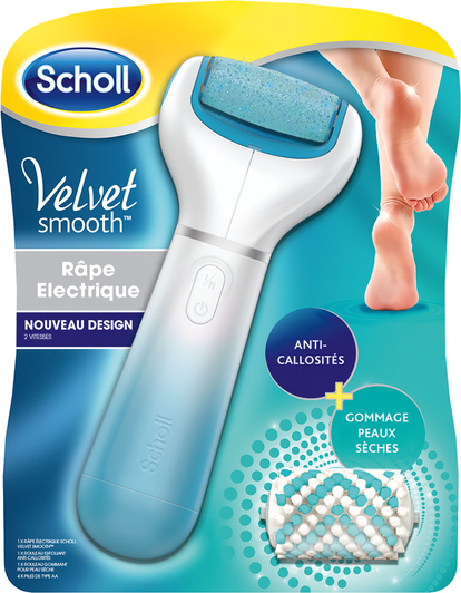 Scholl Voetvijl Elektrisch Velvet Smooth Regular Blauw