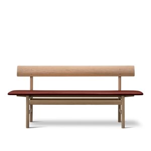 Fredericia The Mogensen Bench, Oljad Ek, Omni Burnt Sienna 293