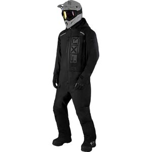 FXR Recruit Lite 2023 One Piece snøscooterdrakt 3XL Svart