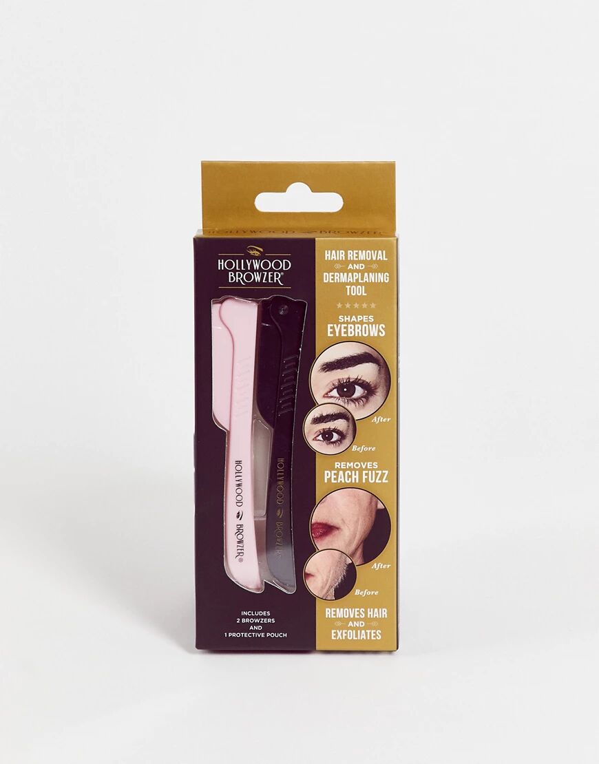 Hollywood Browzer Duo - Pink + Black-No colour  No colour