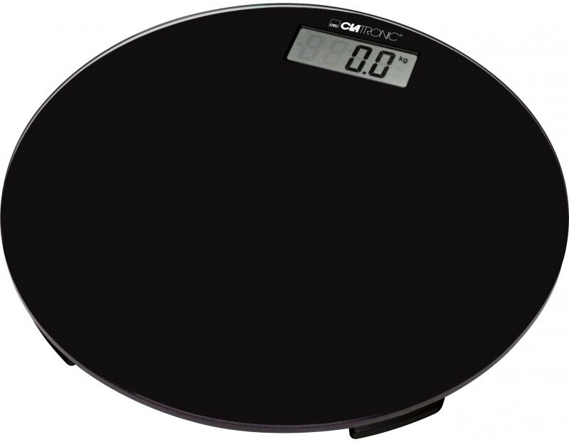 Clatronic PW 3369 Bathroom Scale Black 1 stk Badevekt