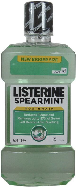 Listerine Spearmint 600 ml Munnskyll