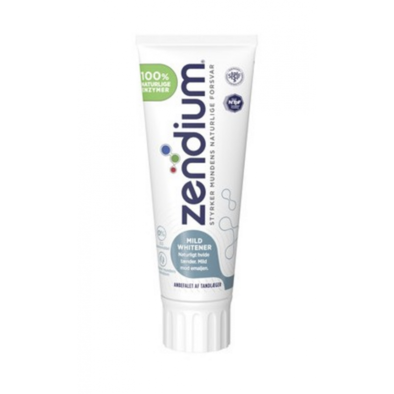 Zendium Mild Whitener Tannkrem 75 ml Tannkrem