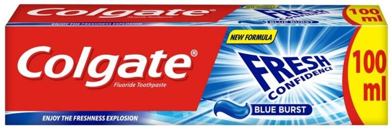 Colgate Fresh Confidence Blue Burst 100 ml Tannkrem