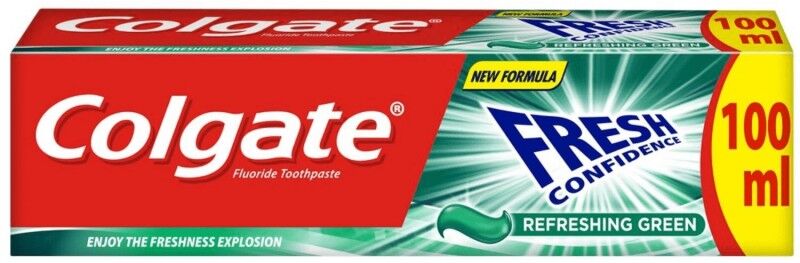 Colgate Fresh Confidence Refreshing Green 100 ml Tannkrem