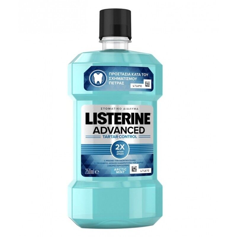 Listerine Advanced Tartar Mouthwash 250 ml Munnskyll