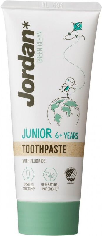 Jordan Green Clean Junior Toothpaste 50 ml Tannkrem