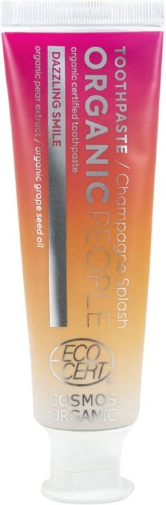 Organic People Champagne Toothpaste 85 g Tannkrem