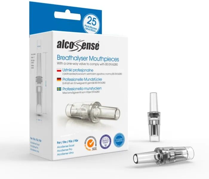 Alcosense Munnstykker Pro 25-pk.