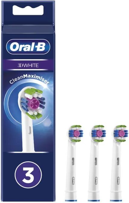 Oral-B 3D White Tannbørstehode 3-pk.