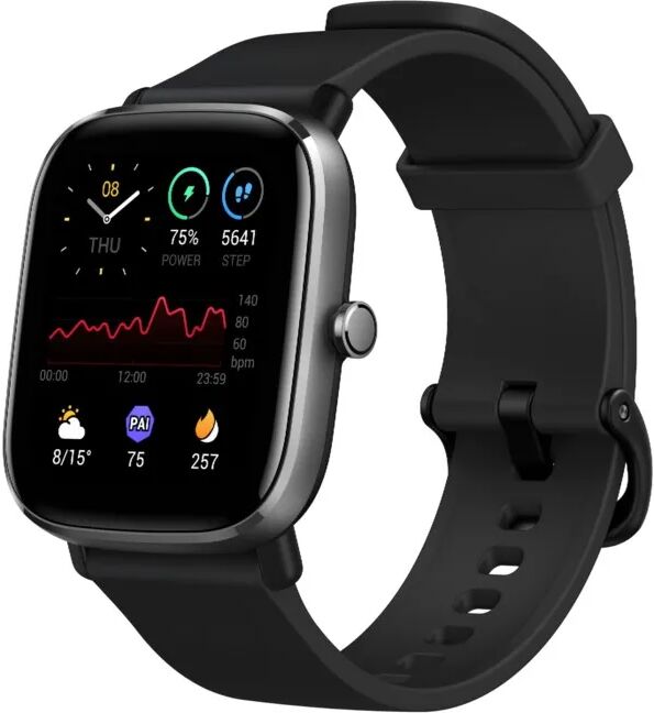 Amazfit GTS 2 Mini Smartklokke med always-on-display Mattsvart