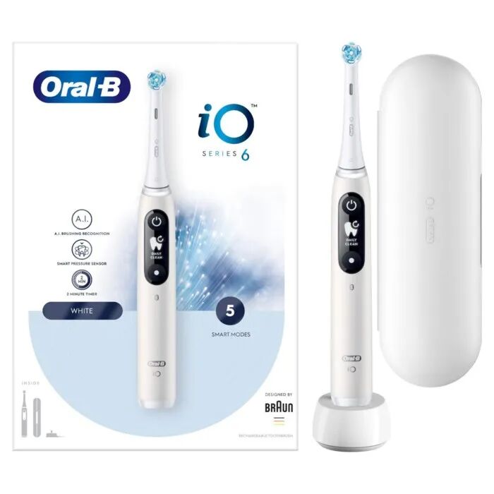 Oral-B Elektrisk tannbørste iO6 Hvit