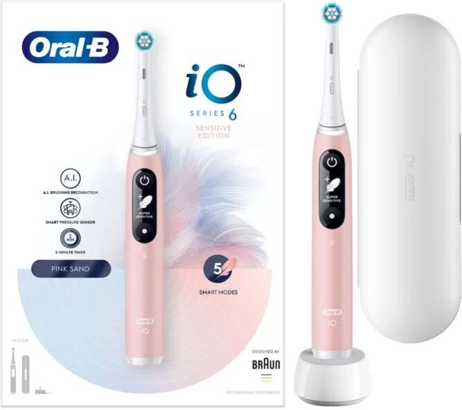 Oral-B Elektrisk tannbørste iO6 Rosa