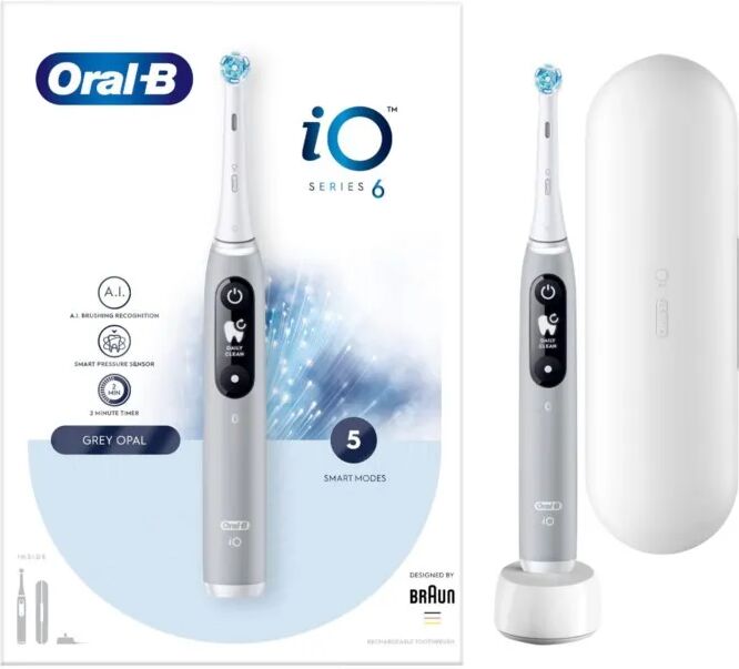 Oral-B Elektrisk tannbørste iO6 Grå