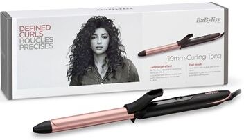 BaByliss 19mm Curling Tong C450E Rose Quartzs