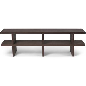 Ferm Living - Kona Bench - Dark Stained - Brun - Trä