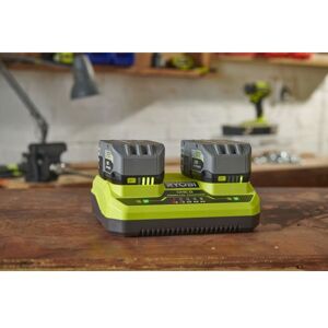 Ryobi Rc18240 Laddare Dubbel, Maskinbatterier & Laddare