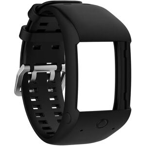 Tiera Polar M600 Svart silikonarmband