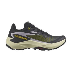 Salomon Genesis Dam, 39 1/3, Black/Sulphur Spring/Orchid Petal