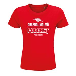 Arsenal FC Malmö Podcast T-Shirt   Barn116clRöd Röd