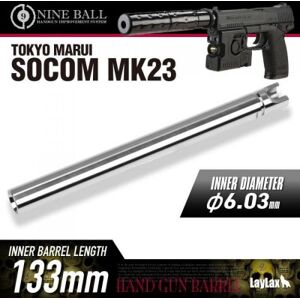 Prometheus Airsoft Nine Ball TM MK23 Innerpipa 133m 6.03mm