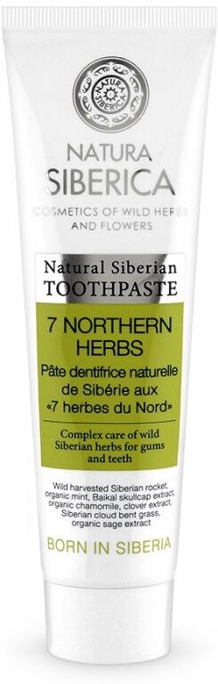 Natura Siberica 7 Northern Herbs Toothpaste 100 g Tandkr&auml;m