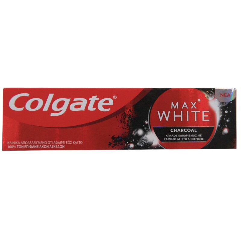 Colgate Max White Charcoal 75 ml Tandkr&auml;m