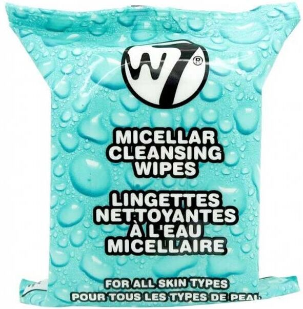 W7 Micellar Cleansing Wipes 25 st Reng&ouml;ringsservetter