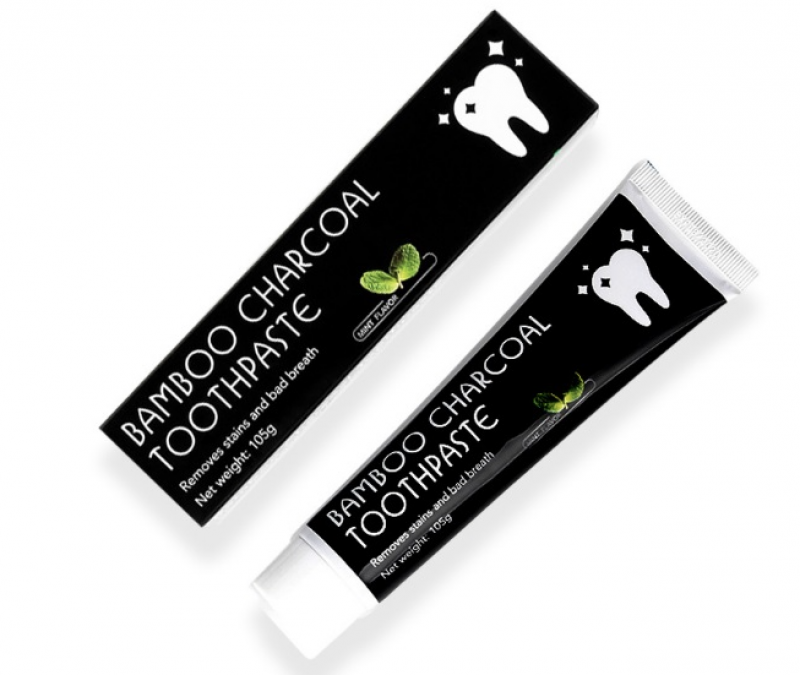 Basics Bamboo Charcoal Toothpaste Mint 105 g Tandkr&auml;m