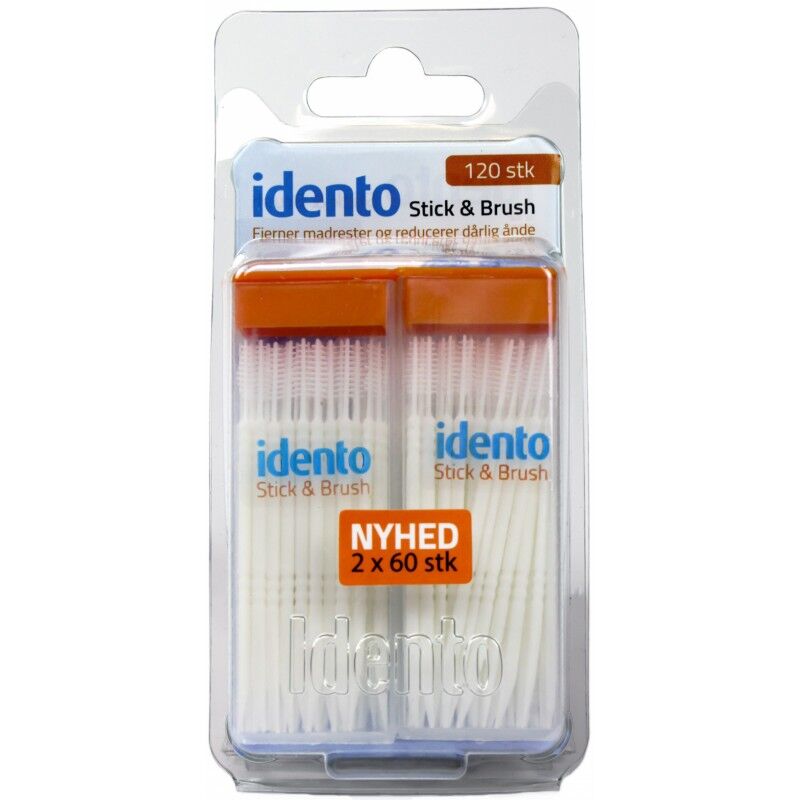 Idento Stick & Brush 120 st Tandv&aring;rd