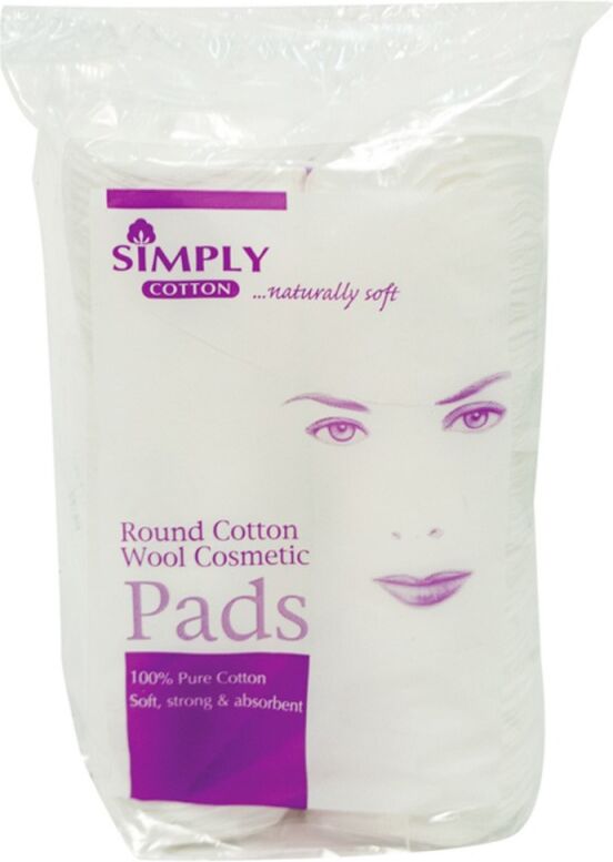 Simply Cotton Cosmetic Cotton Pads 500 st Bomullsrondeller