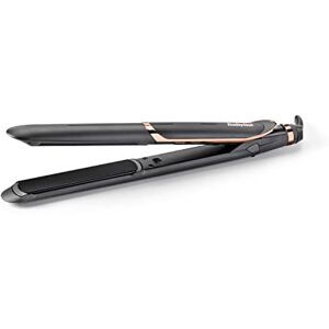 BaByliss Smooth Pro 235 Hair Straighteners, Ionic, Salon performance, Ceramic plates for a smooth finish, Ionic, Controlled heat, 6 heat settings 140°C to 235°C