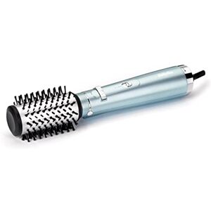 BaByliss Hydro-Fusion Air Styler, 700W Drying and Styling in one, 50mm Rotating Hair Dryer Brush, Ionic, smooth blow dry