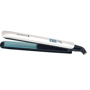 REMINGTON Shine Therapy S8500 Hair Straightener - White & Teal, White,Blue