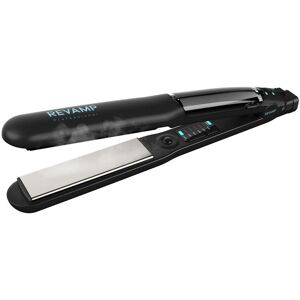 REVAMP Progloss Steamcare Hair Straightener - Black, Black