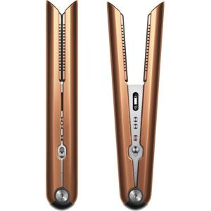 DYSON Corrale Hair Straightener - Bright Copper & Bright Nickel, Brown,Silver/Grey,Orange