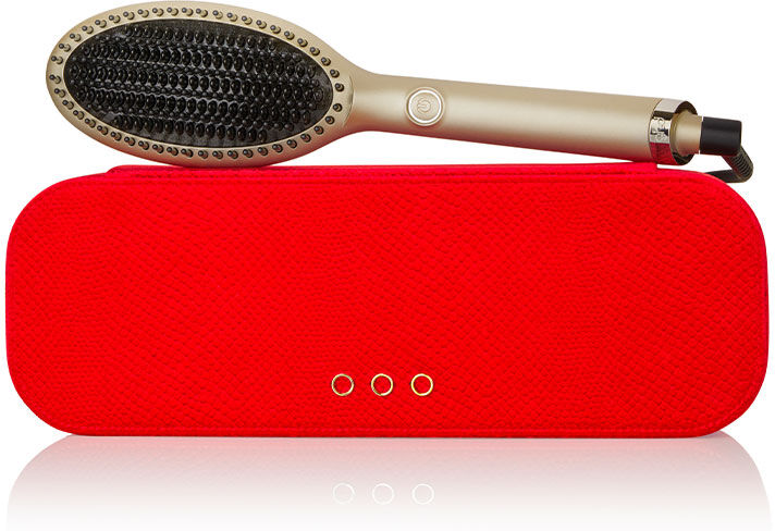 ghd Glide Limited Edition – Smoothing Hot Brush in Champagne Gold