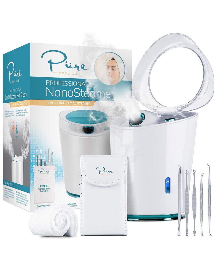 Pure Daily Care Unisex NanoSteamer PRO Ionic 4-in-1 Facial Steamer Kit NoColor NoSize