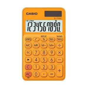 Casio SL-310UC-RG Taschenrechner Tasche Einfacher Taschenrechner Orange