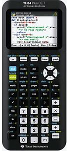 TEXAS INSTRUMENTS TI-84 Plus CE-T Python Edition Grafikrechner schwarz