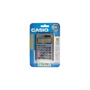 Lommeregner Casio SL-320-TER+, blå/sort, 12 cifre