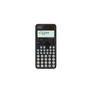 Casio FX-85DE CW, Lomme, Videnskabelig, 12 cifre, Batteri/Solar, Sort