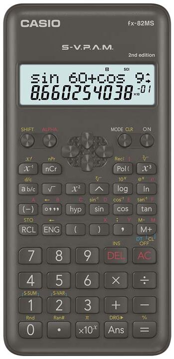 Casio Calculadora  Científica FX-82 MS-2 2021