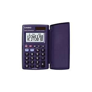 Casio HS-8VER - Calculatrice de poche - 8 chiffres - panneau solaire, pile - Publicité